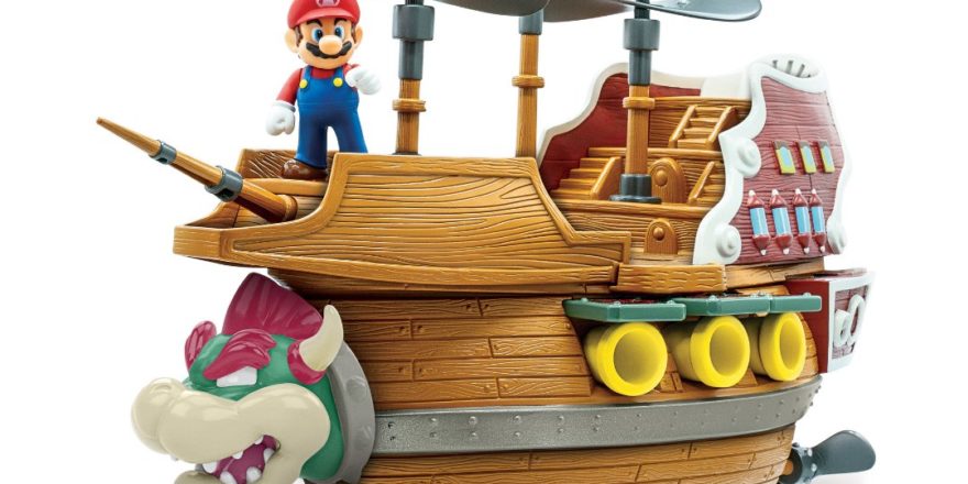 bowsers airship playset